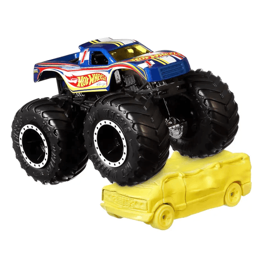 Hot Wheels Monster Truck Racing #1/Blind Sided