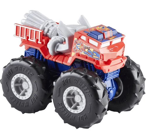 Hot Wheels Monster Truck Fire Llantas Todo Terreno
