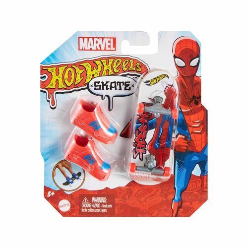 Hot Wheels Marvel Skate Fingerboard Spiderman