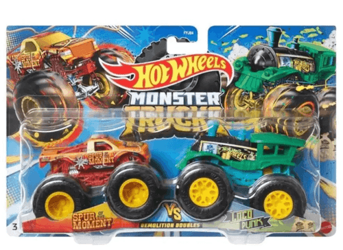 Hot Wheels Monster Trucks  1 contra 1 Escala 1:64