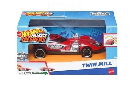 Hot Wheels Pull Back Speeders Twin Mill
