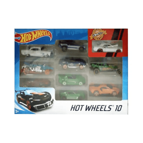 Hot Wheels Set de 10 coches