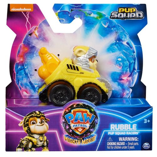 Paw Patrol The Mighty Movie Racer Paw-ket de Rubble