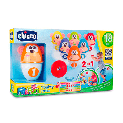 Juguete Pre Escolar Boliche de Monos
