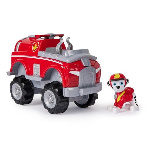 Paw Patrol Vehículo con Figura de Marshall en la Jungla