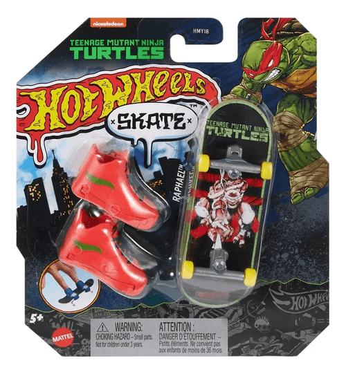 Hot Wheels Tortugas Ninja Skate Fingerboard Rafael
