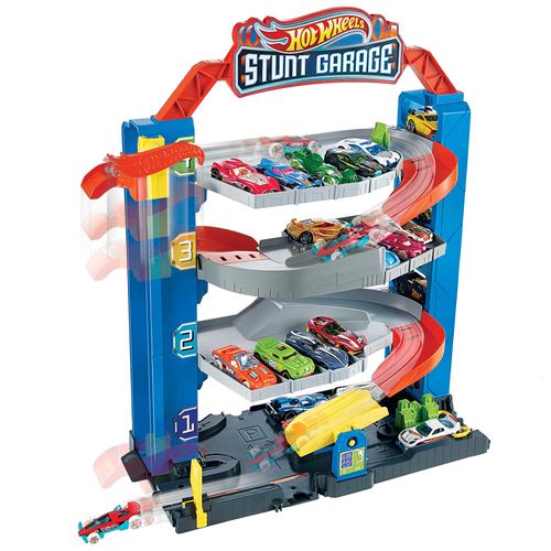 Hot Wheels Set City Color Shifters Laboratorio Científico