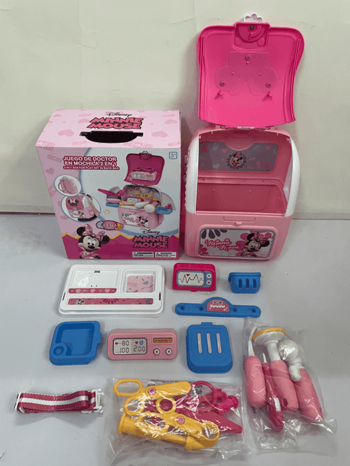Juguete Pre Escolar Set de Doctora Minnie con Accesorios