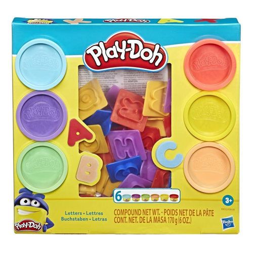 Play-Doh  Set de Juegos Abecedario con 6 Latas