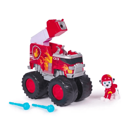 Paw Patrol Vehículo de Rescate Lanzador de Dardos Marshall