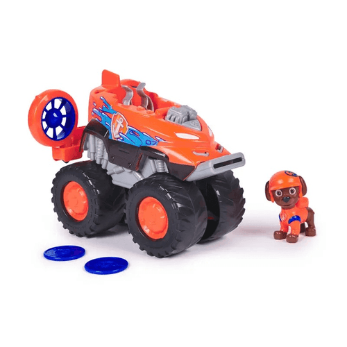 Paw Patrol Vehículo de Rescate Lanzador de Discos Zumma