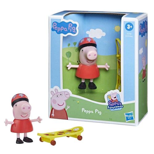 Peppa Pig Muñeca con Patineta