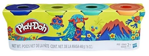 Play-Doh 4 Pack de  Colores