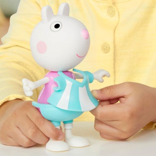 Peppa Pig Muñeca Suzy Oveja con Uniforme de Fútbol