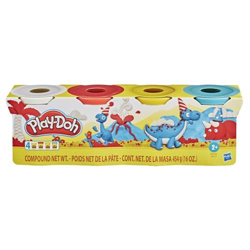 Play-Doh 4 Pack de Colores Clásicos