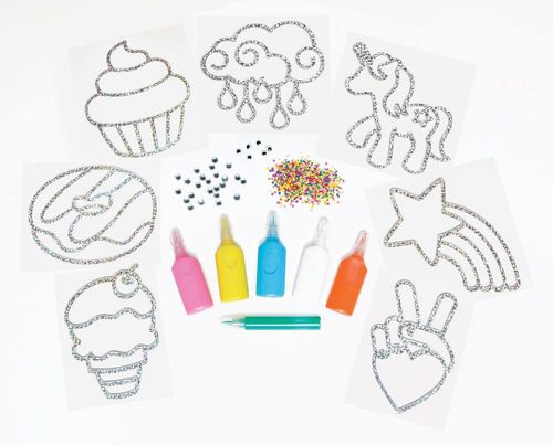 Pintura Brillante De Arcoíris para Ventanas