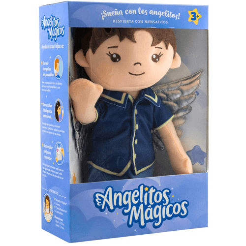 Peluches Angelitos de Guarda con Mensaje Seri