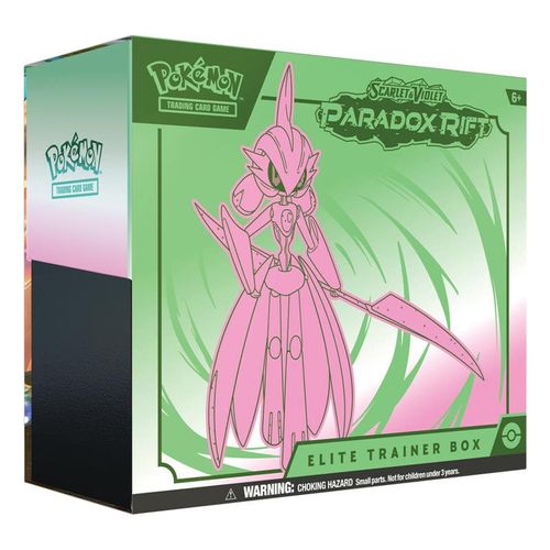 Pokémon Devir TCG Caja de Entrenador de Élite Paradox Rift Inglés 187-85416