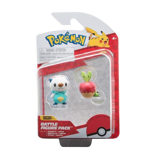 Pokémon Figura de Batalla Applin Y Oshawott PKW3504