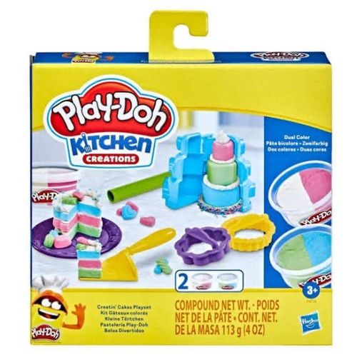 Play-Doh Set de Juegos Pastel de Fiesta con Accesorios y Latas