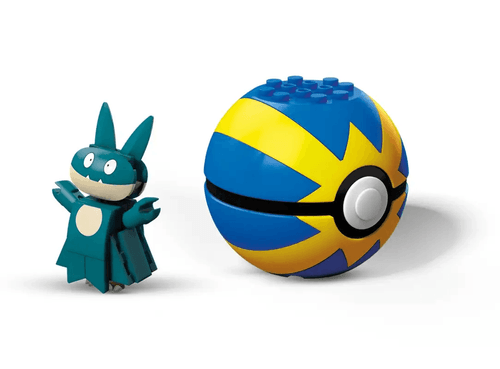 Pokemon Pokébola con Munchlax Mega Construx