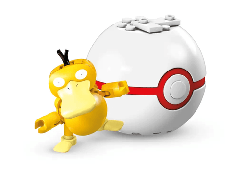Pokemon Pokébola con Psyduck Mega Construx