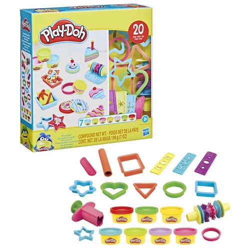 Play-Doh Set de Juegos Dormas con 20 Accesorios y 7 Latas