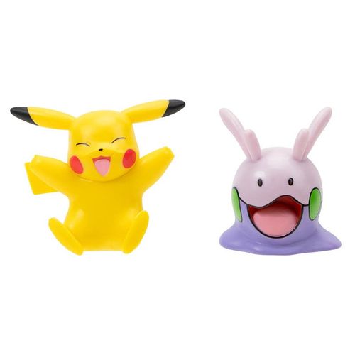 Pokémon 2 Pack Figuras de Batalla Goomy Y Pikachu PKW3504