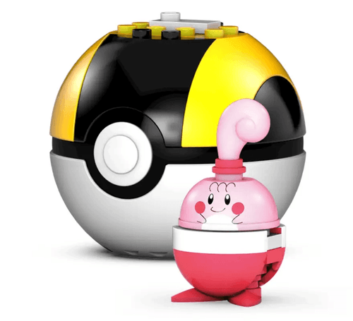 Pokemon Pokébola con Happiny  Mega Construx