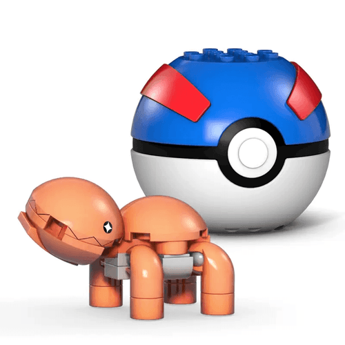 Pokemon Pokébola con Trapinch Mega Construx