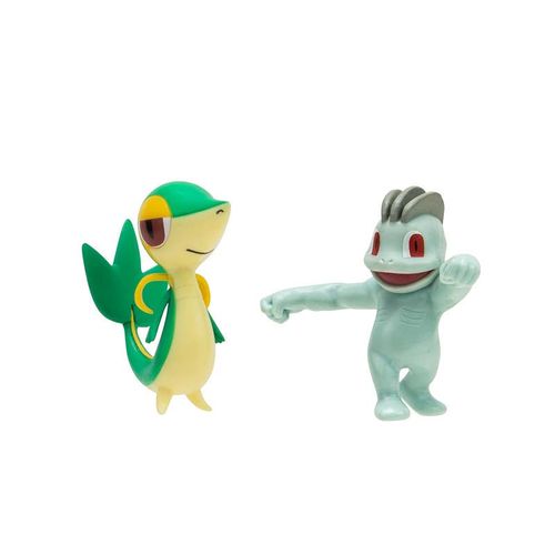 Pokémon Figura de Batalla Machop Y Snivy PKW3504