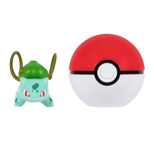 Pokémon 2 Pack Figuras de Juguete Bulbasaur y Poké Bola 95057