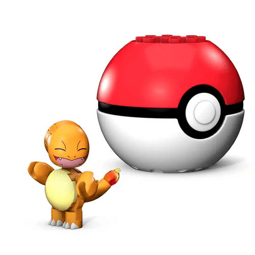 Pokemon Pokébola con Charmander Mega Construx