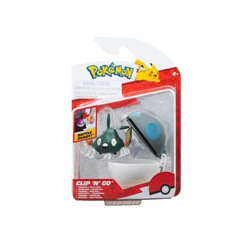 Pokémon Figura de Batalla con Pokebola Trubbish  PKW3505