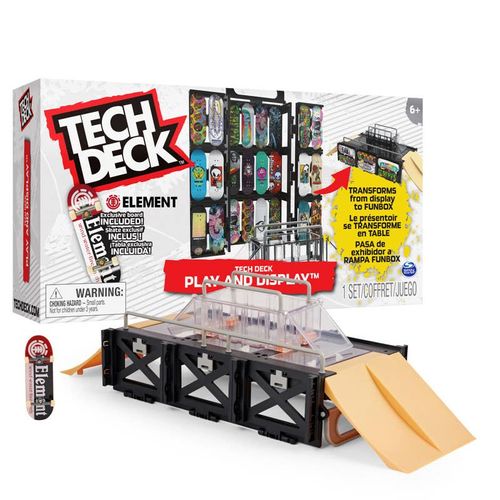 Tech Deck Skate Park Ollie  Play & Display