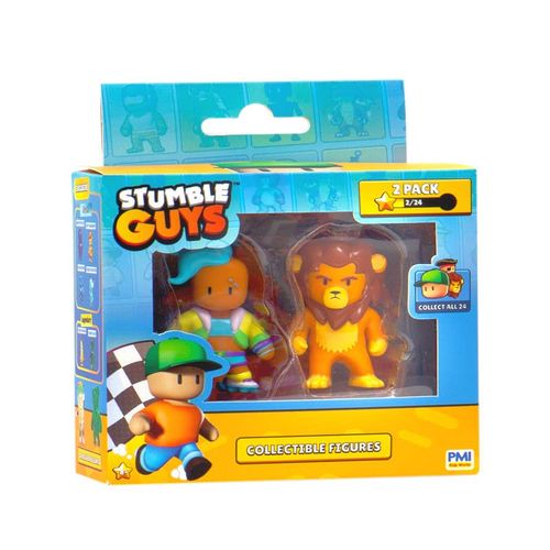 Stumble Guys 2 Pack Mini Figuras Veloci T y  Leonidas  182097