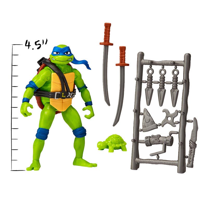 Tortugas Ninja Movie Figura Básica Leonardo 89757 Juguetron