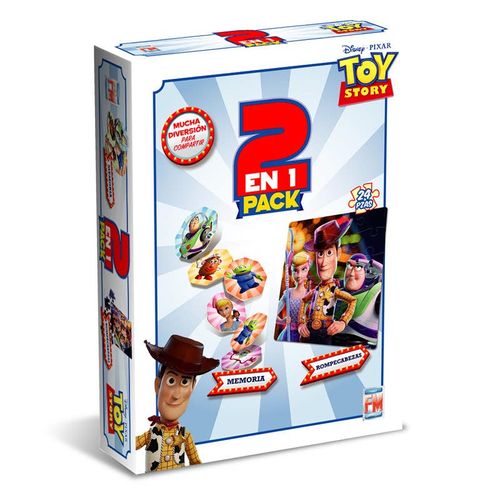 Toy Story Rompecabezas 2 en 1 de Fotorama Juegos de Mesa