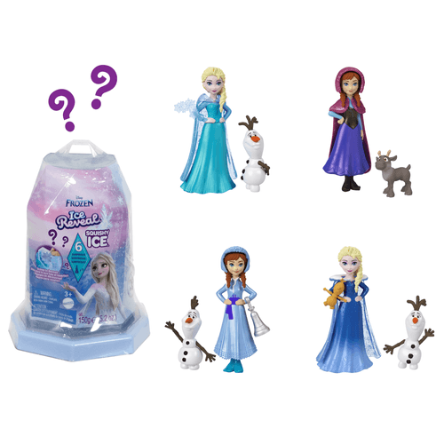 Disney Princesa Mini Muñeca Sorpresa Ice Reveal Hielo