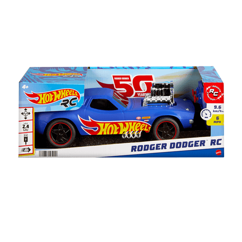 Hot Wheels Rodger Dodger Escala 1:16 a Control Remoto