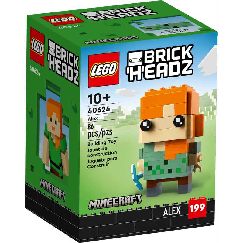 LEGO-Minecraft-BrickHeadz-Alex-40624