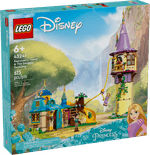 LEGO-Disney-Torre-De-Rapunzel-Y-El-Patito-Modosito-43241