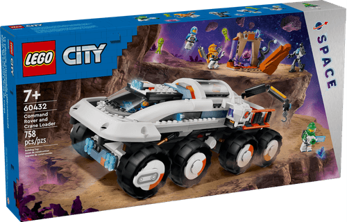 LEGO City Róver De Control Y Grúa De Carga 60432