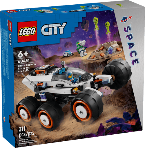 LEGO City Róver Explorador Espacial Y Vida Extraterrestre 60431