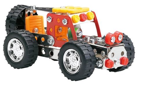 Camioneta Todo Terreno Metálico para Armar