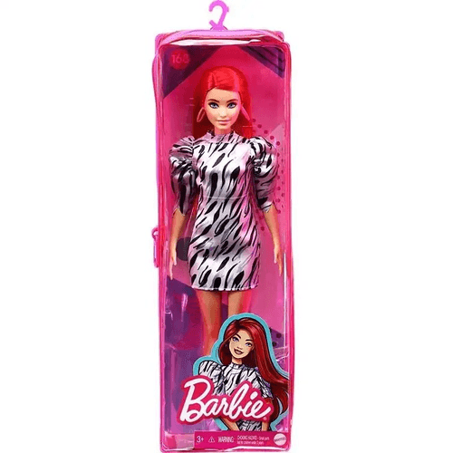 Barbie Diversidad Fashion Doll & Beauty Fashion Dress Animal Print