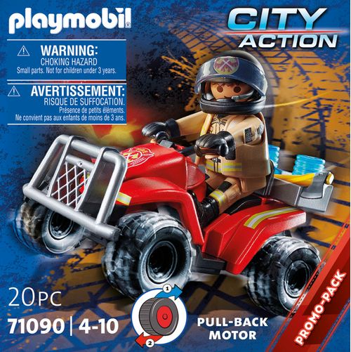 Playmobil Rescue Speed Quad Policía