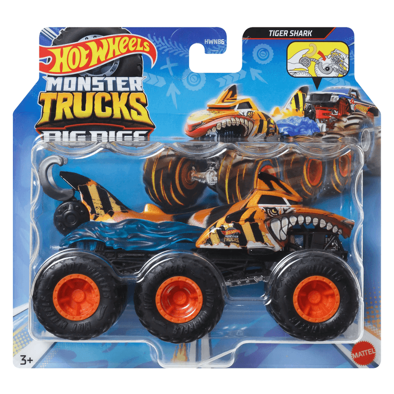 Hot-Wheels-Camiones-Remolque-Tiger-Shark-1-64