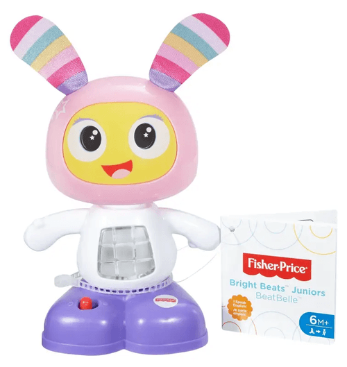 Juguete para Bebés Fisher-Price Bel Bot Rosa Baila Conmigo con Música