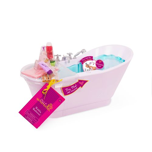 Our Generation Set de Juego Tina de Baño y Burbujas con Accesorios
